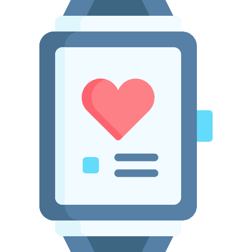 Medical app heart monitoring electronics icon