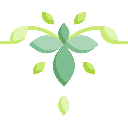 Leaves nature art and design art icon Leaves nature art and design art icon