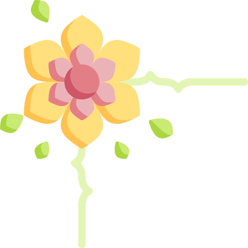 Lotus flower design art and design corner icon Lotus flower design art and design corner icon