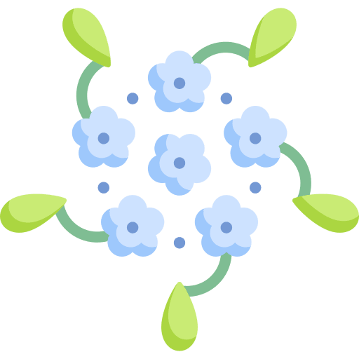 Hydrangea nature hydrangea art and design icon Hydrangea nature hydrangea art and design icon