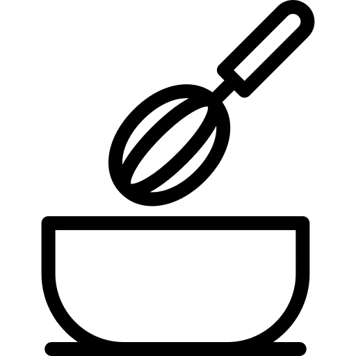 Mixing stir stirring bowl icon