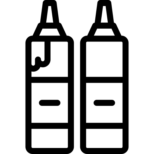 Mustard food and restaurant condiment mustard icon