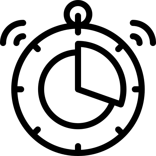 Timer interface stopwatch time icon