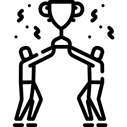 Prize effort trophy business and finance icon Prize effort trophy business and finance icon