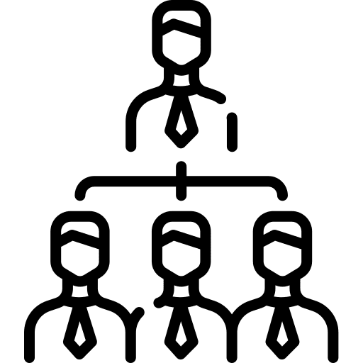 Team management employee partnership collaboration icon