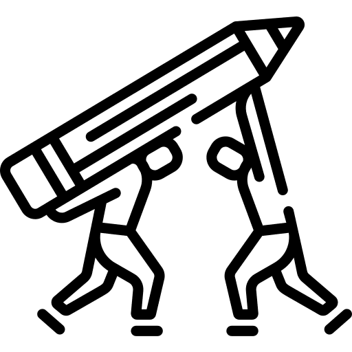 Help coworkers aid pencil icon Help coworkers aid pencil icon