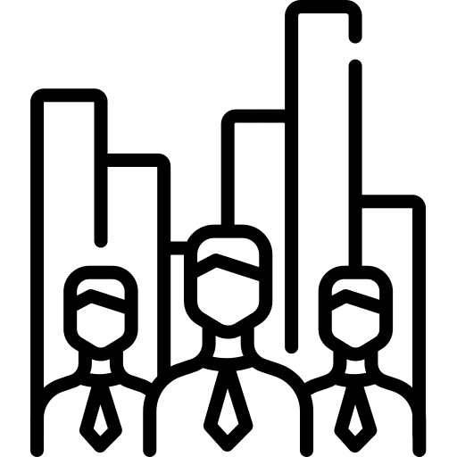 Statistics business and finance people profits icon Statistics business and finance people profits icon