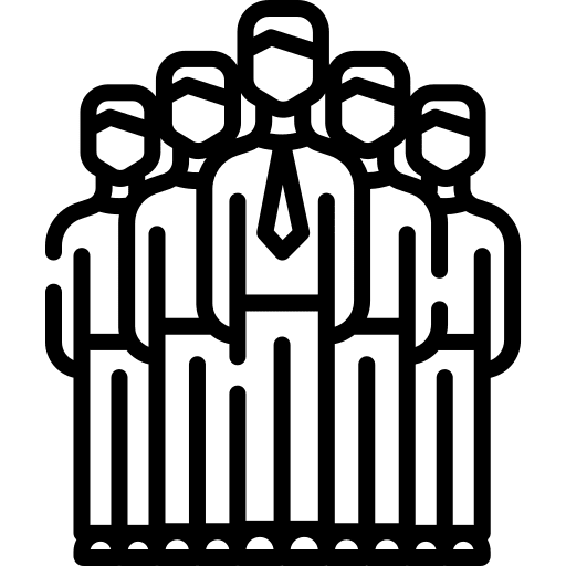 Team audience who we are workers icon Team audience who we are workers icon