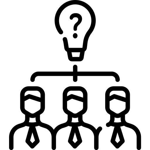 Idea light bulb network intelligence icon Idea light bulb network intelligence icon