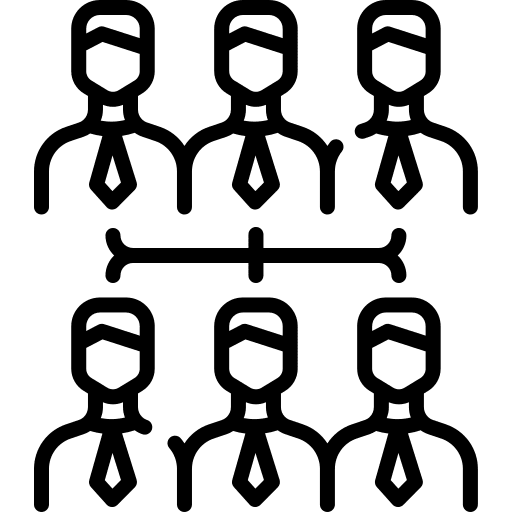 Team members business audience icon Team members business audience icon