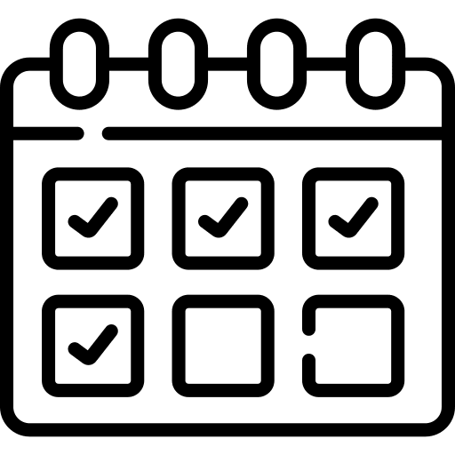 Schedule date calendar event icon Schedule date calendar event icon