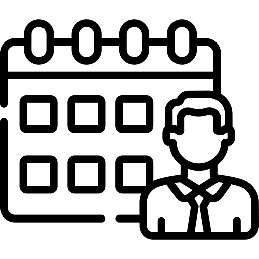 Schedule organization calendar appointment icon Schedule organization calendar appointment icon