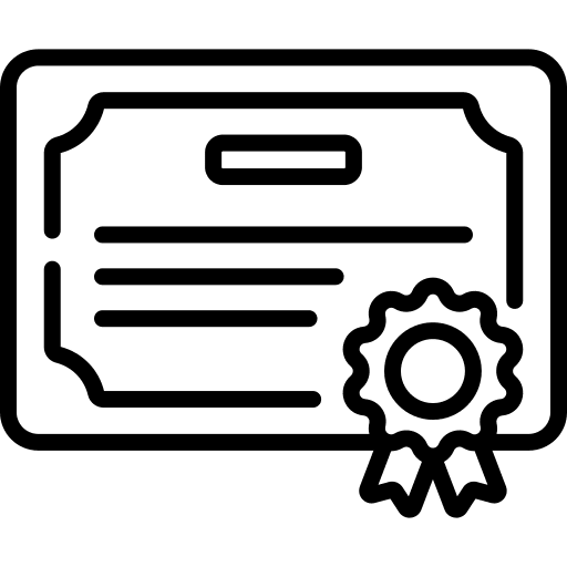 Certificate credential certificate diploma icon Certificate credential certificate diploma icon