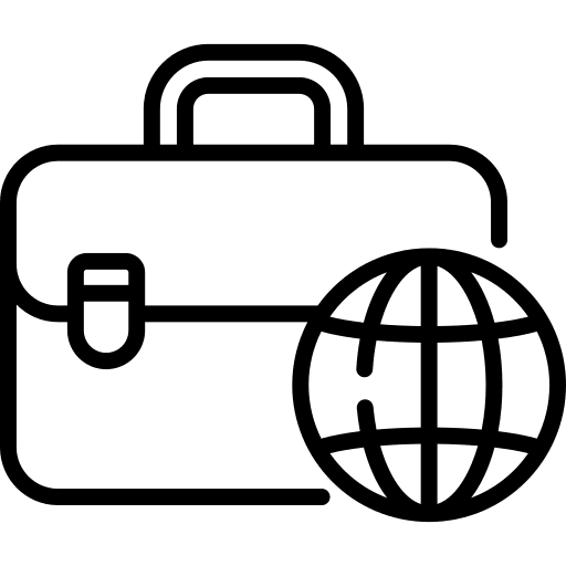 International business earth grid global international business icon International business earth grid global international business icon