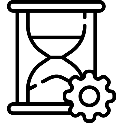 Time management clock business and finance time and date icon Time management clock business and finance time and date icon