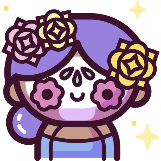 Catrina avatar mexico scary icon