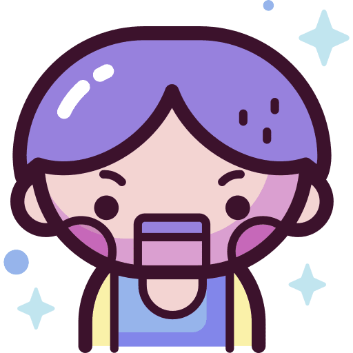 Doll party costume doll icon