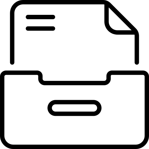 Folder file storage repository folder icon Folder file storage repository folder icon