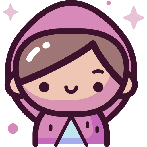 Little red riding hood girl folklore character icon