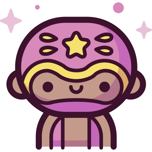 Wrestler people wrestler mask icon