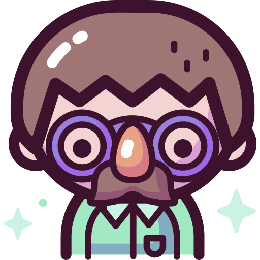 Glasses mustache glasses joke icon