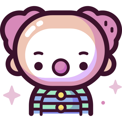 Clown avatar uniform professions and jobs icon