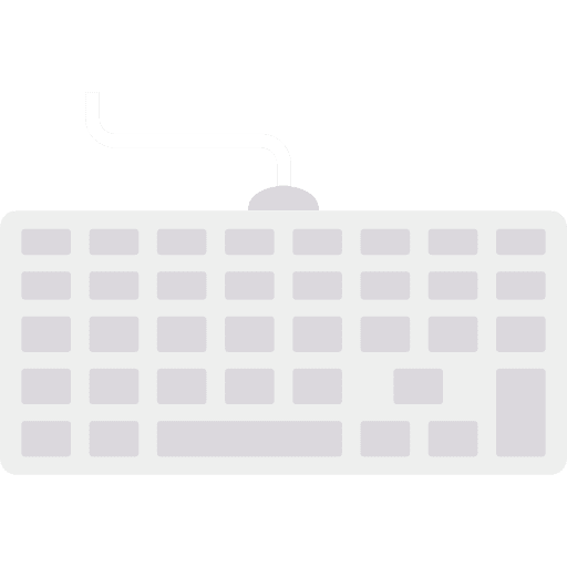 Computer keyboard hardware electronic computer keyboard icon