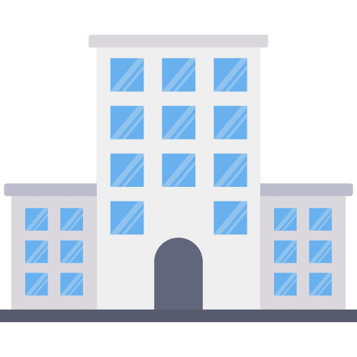 Office building office company condo icon