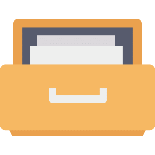 Office cabinet repository files office cabinet icon