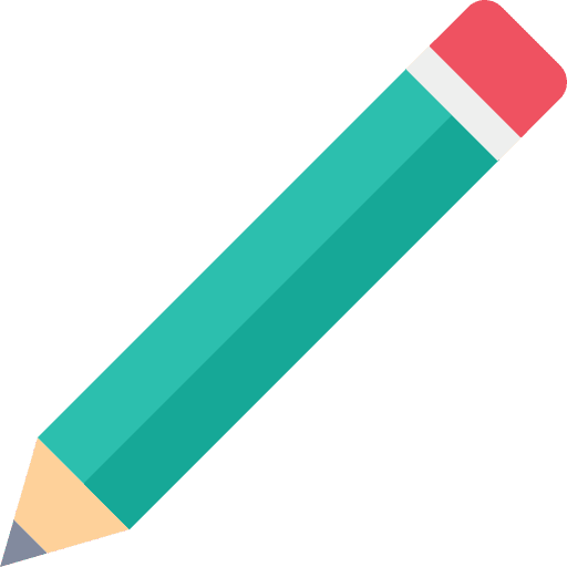 Pencil write office material pencil icon