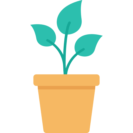 Plant pot plant flower pot pot icon