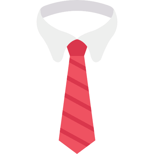Tie accessory tie stripes icon