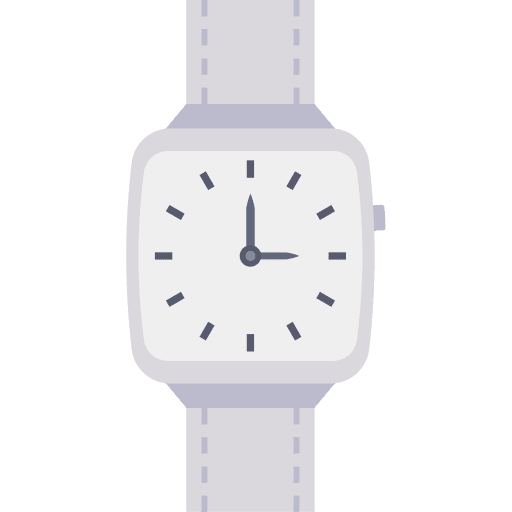 Wristwatch watch fashion hand icon