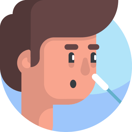 Covid test healthcare and medical health coronavirus icon Covid test healthcare and medical health coronavirus icon