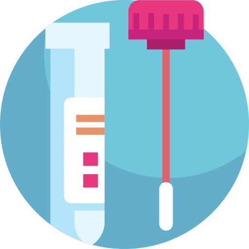 Covid test hospital healthcare and medical coronavirus icon