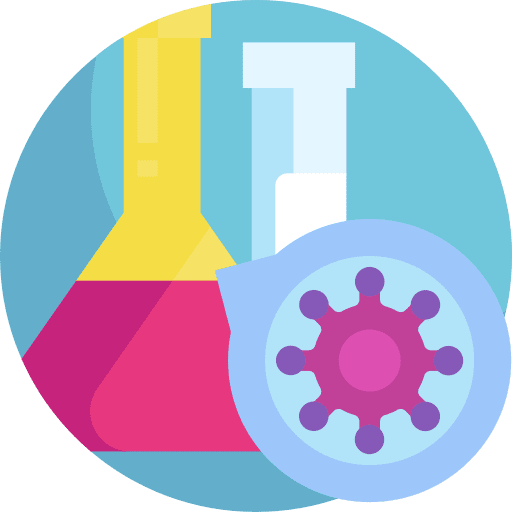 Laboratory covid test lab virus icon Laboratory covid test lab virus icon