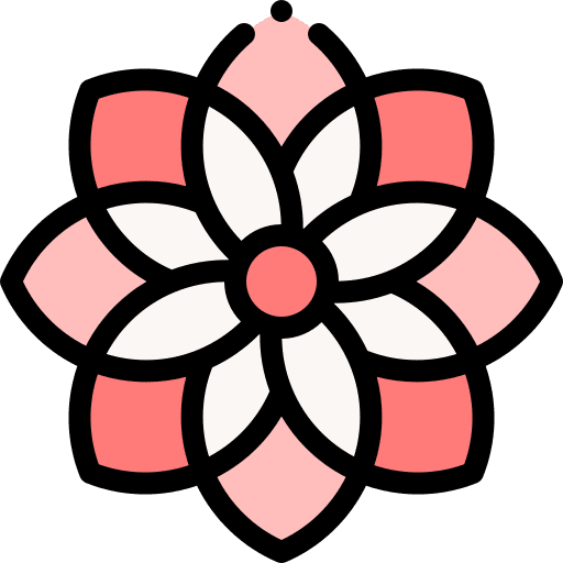 Dahlia botanical blossom dahlia icon