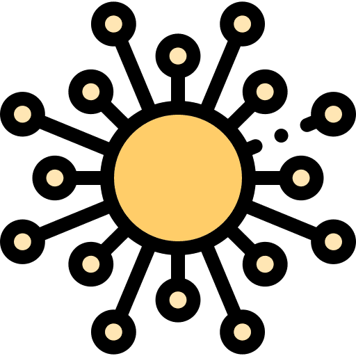 Dandelion nature blossom petals icon