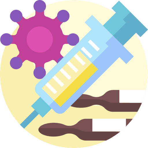 Vaccination virus covid 19 vaccination icon Vaccination virus covid 19 vaccination icon