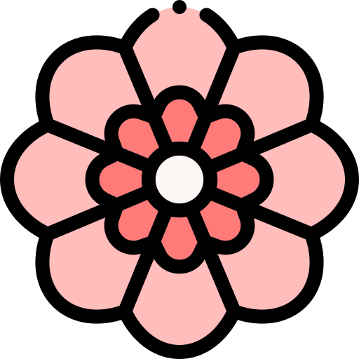 Amazon petals amazon botanical icon