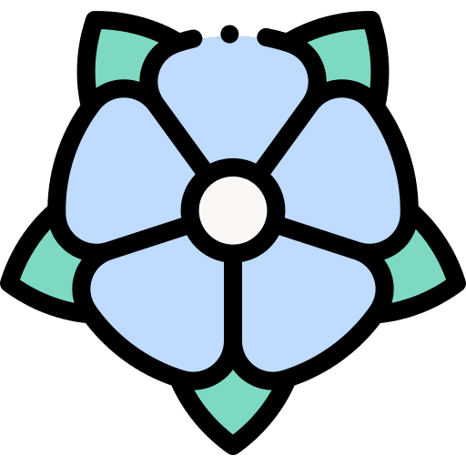 Bromeliad petals blossom nature icon