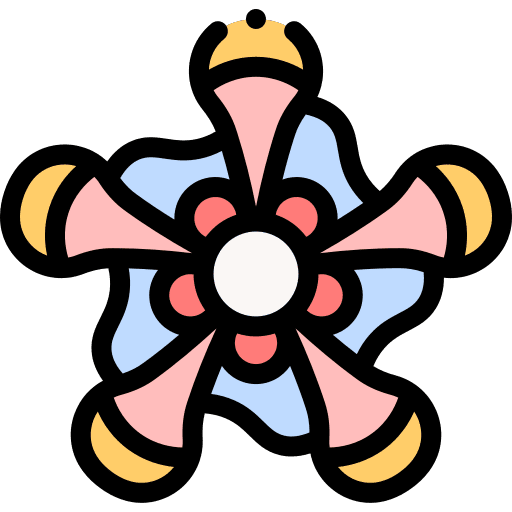 Lantana flower nature blossom icon