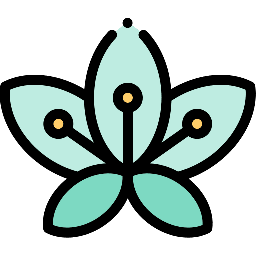 Lily botanical blossom lily icon