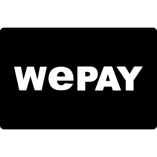 Symbols pay card commerce and shopping wepay icon