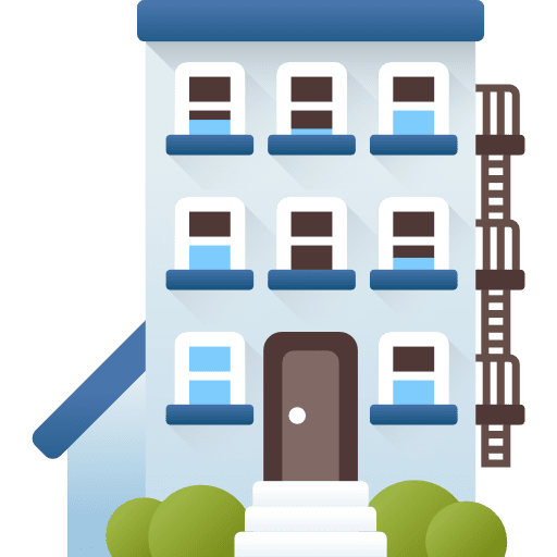 Appartment building buildings appartment icon