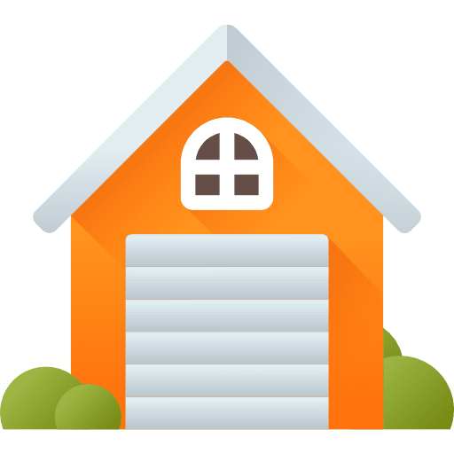 Garage garage houses buildings icon