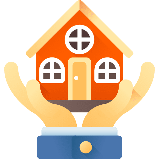 Insurance acquisition affordable house icon