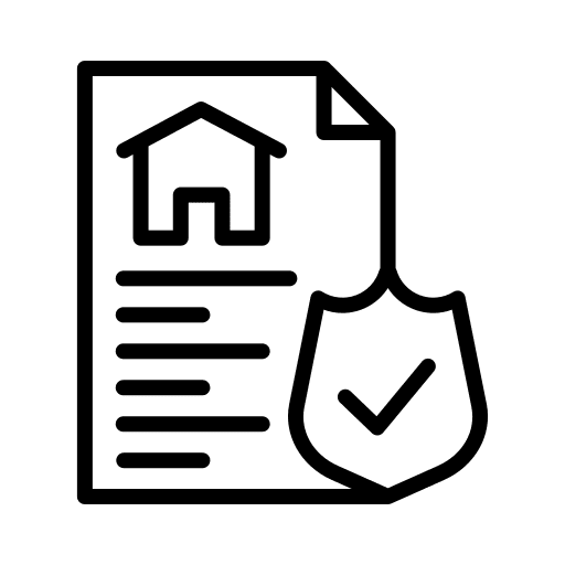 Insurance property home insurance security icon