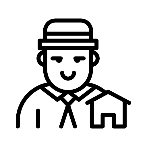 Agent agent home people icon