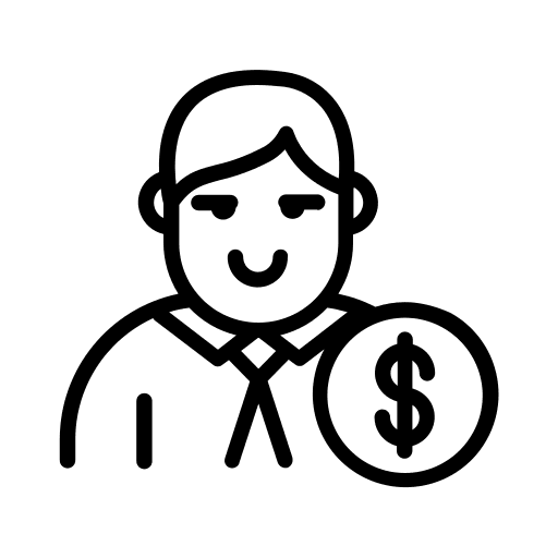 Buyer market price commerce and shopping icon